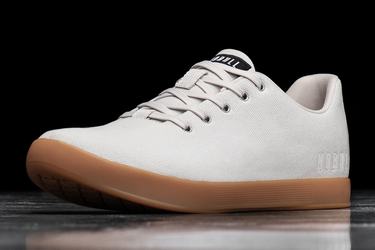 Nobull Canvas Men's Trainers White | Australia (DV9241)